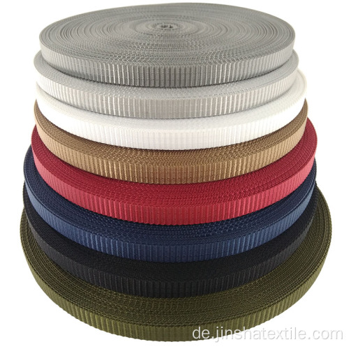 Benutzerdefiniertes Nylon -Gurtband farbenfrohe Gurtband